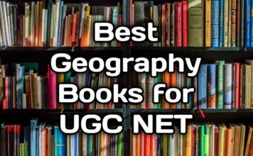 Best Geography books for UGC Net in Hindi